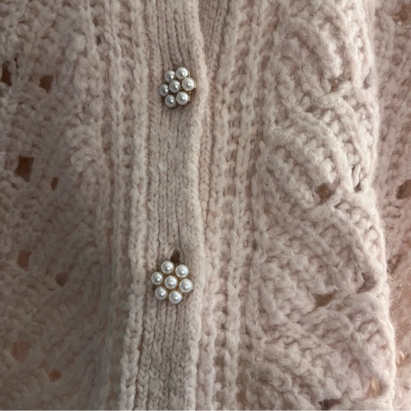 Aritzia Little Moon Rosella Sweater Pearl Button - Picture 9 of 11
